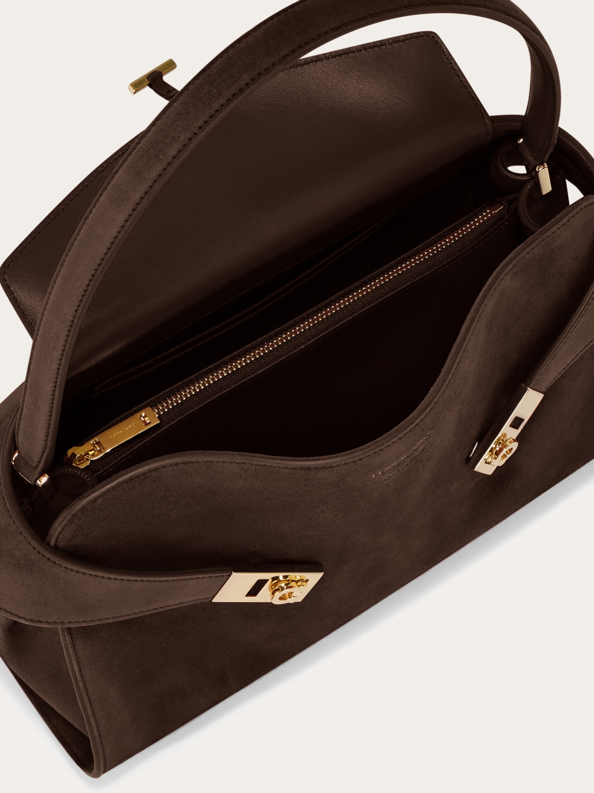 Hug soft bicolor shoulder bag (M) - 6