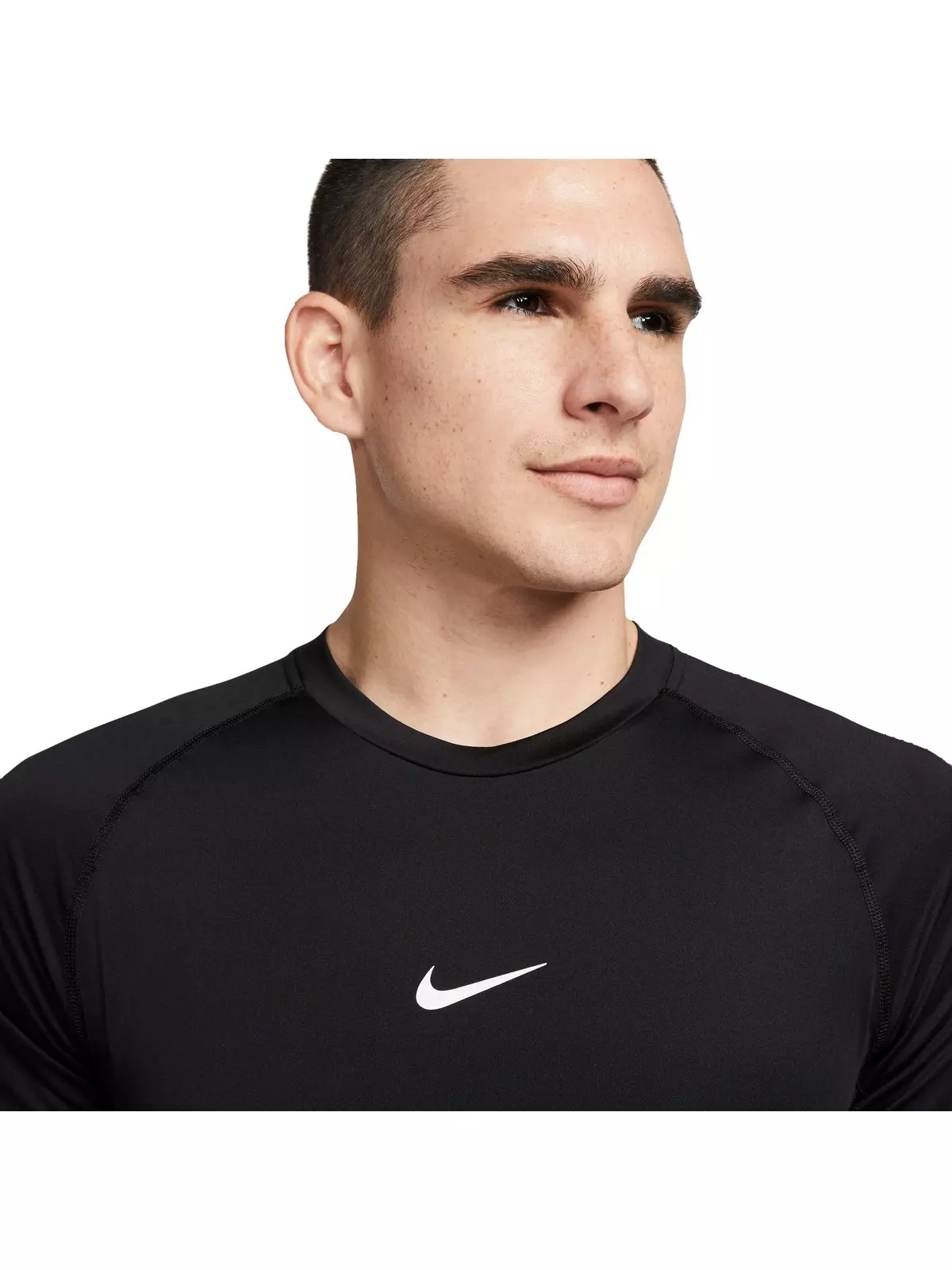 Men's Pro Dri-FIT Slim Short-Sleeve Top-Black - 3