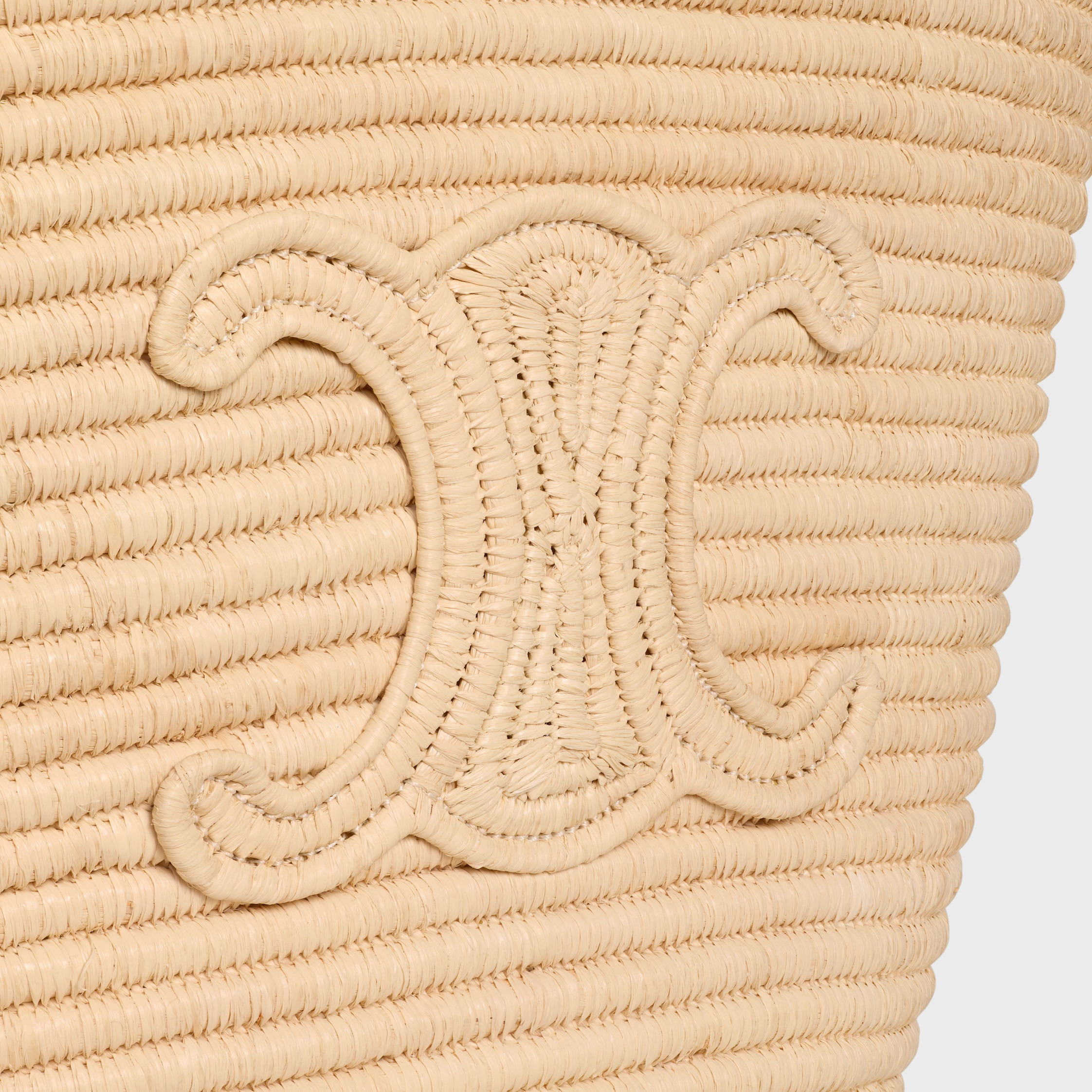 BRAIDED PANIER IN RAFFIA - 5