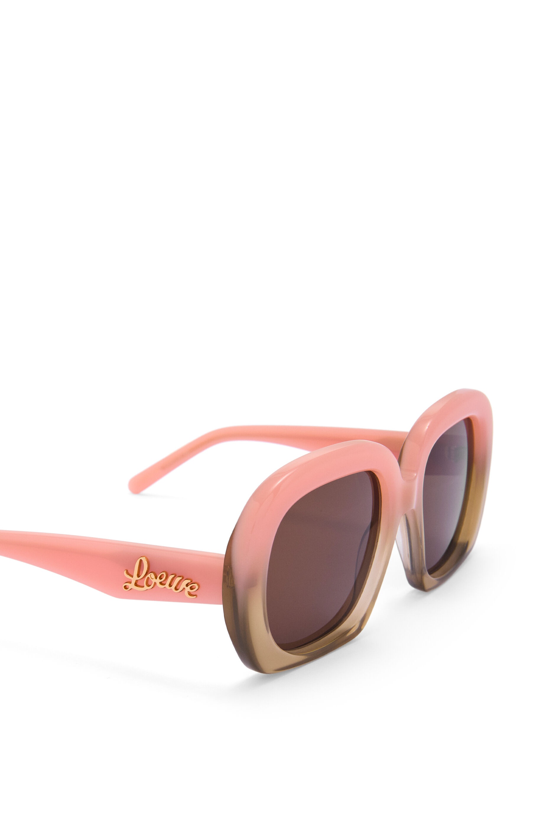 Square halfmoon sunglasses in acetate - 4