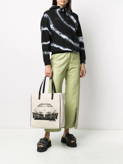 Golden Goose car print tote outlook