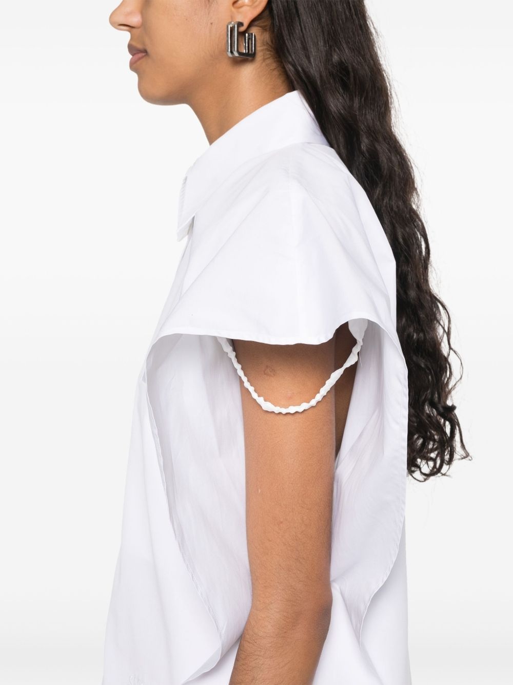poplin mini dress - 5