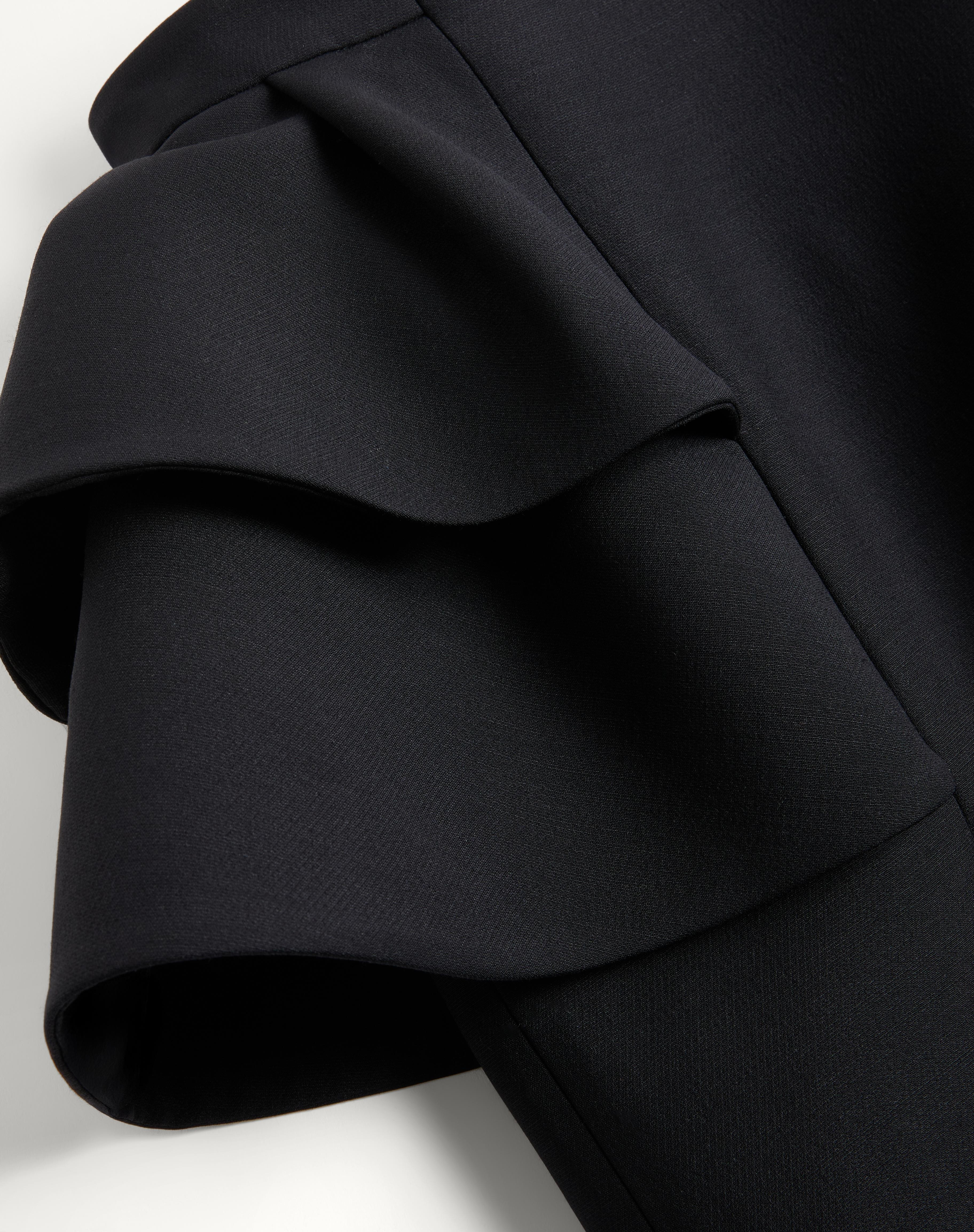 CREPE COUTURE MIDI SKIRT - 6