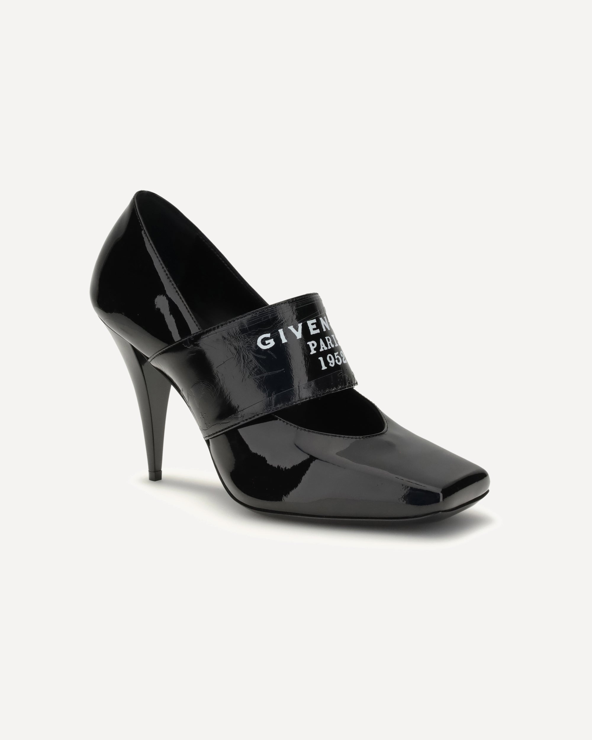 Sliced Square Logo Pumps - 2