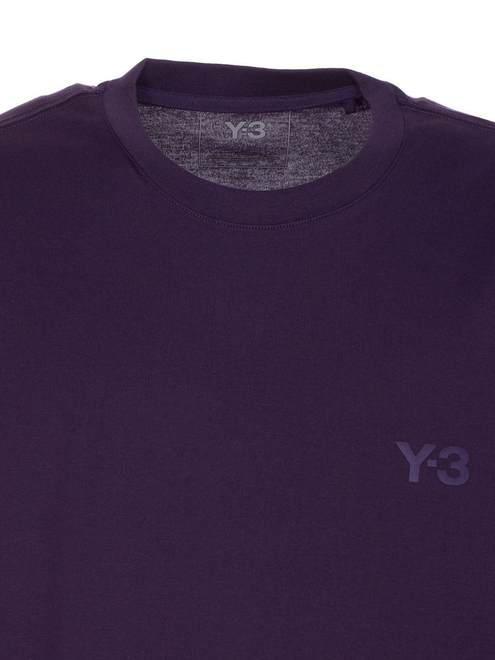logo-print crew-neck T-shirt - 3