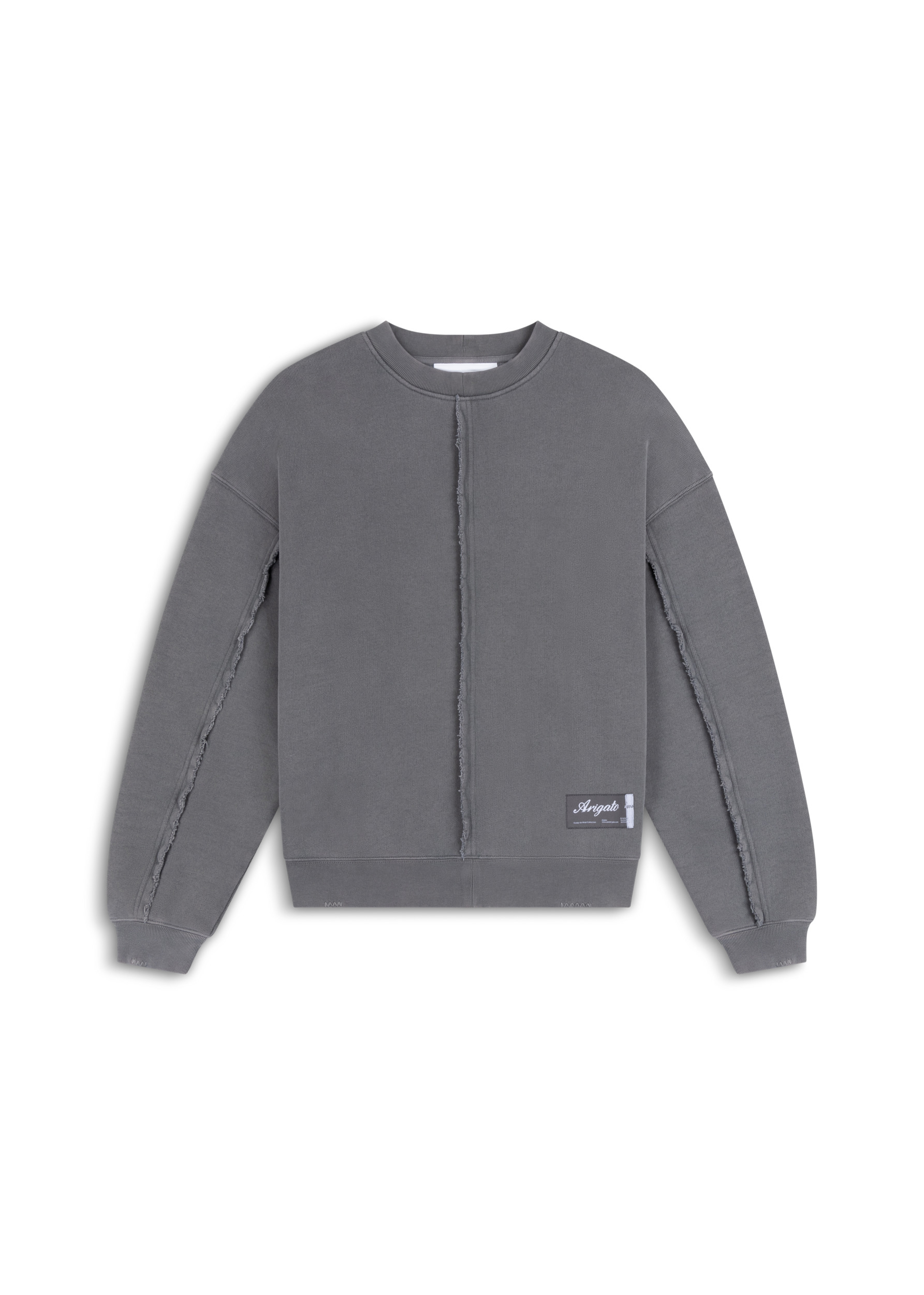 Chopped Distressed Sweatshirt - 1