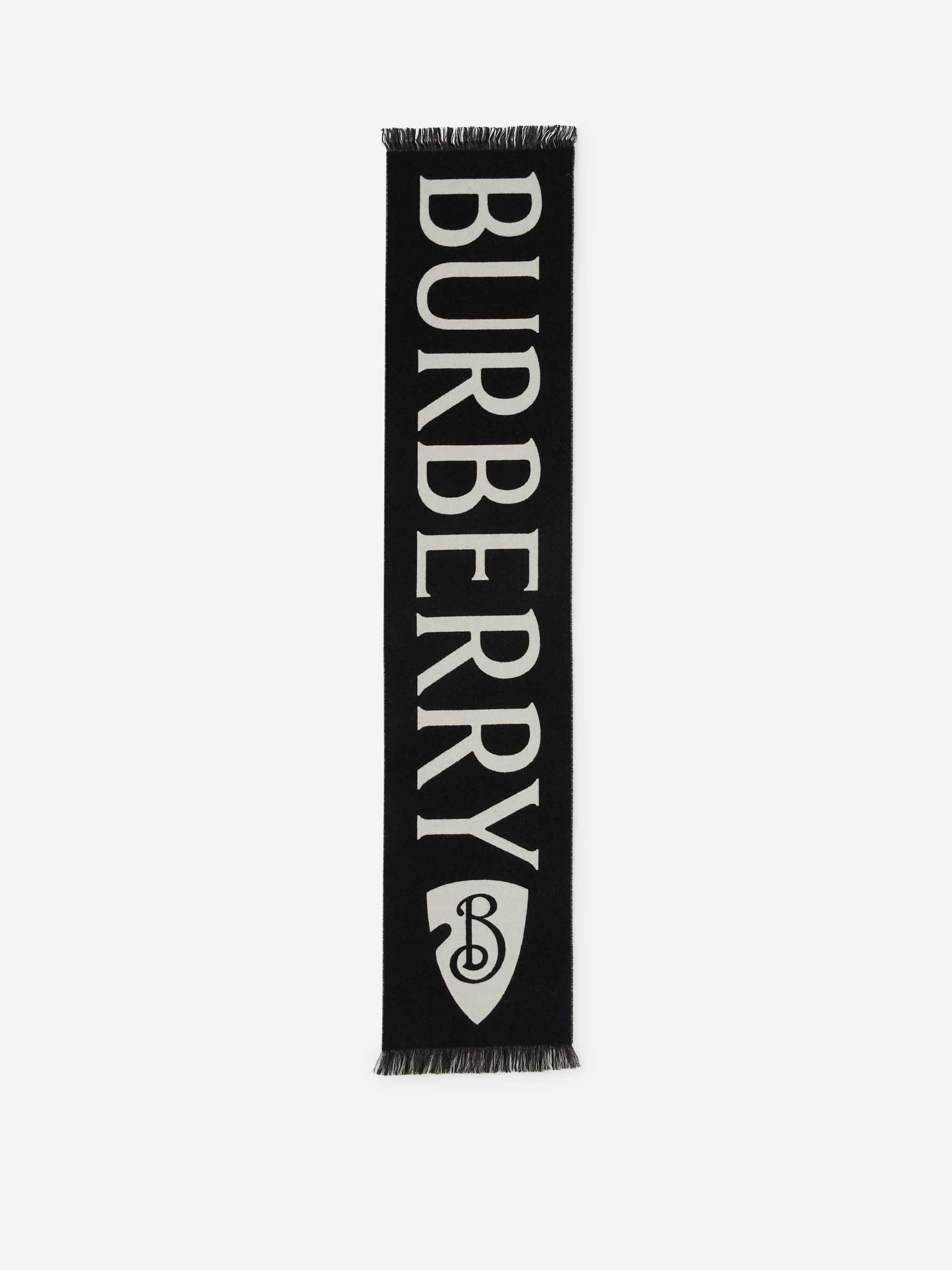 WOOL LOGO SCARF - 2