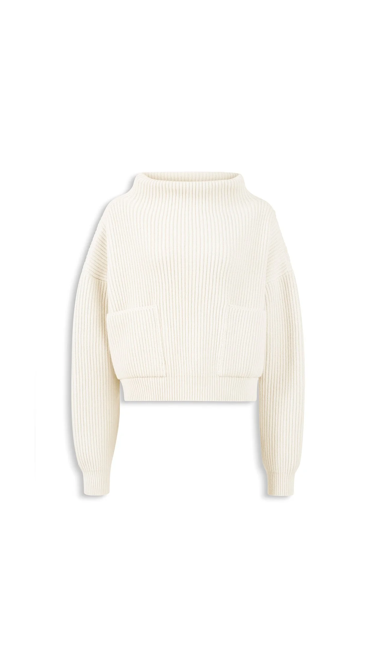 CASHMERE POCKET JUMPER - 1