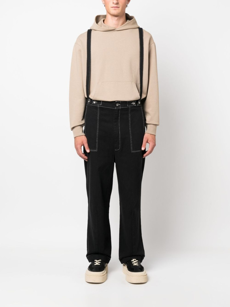 HENRIK VIBSKOV Early contrasting-stitch trousers outlook