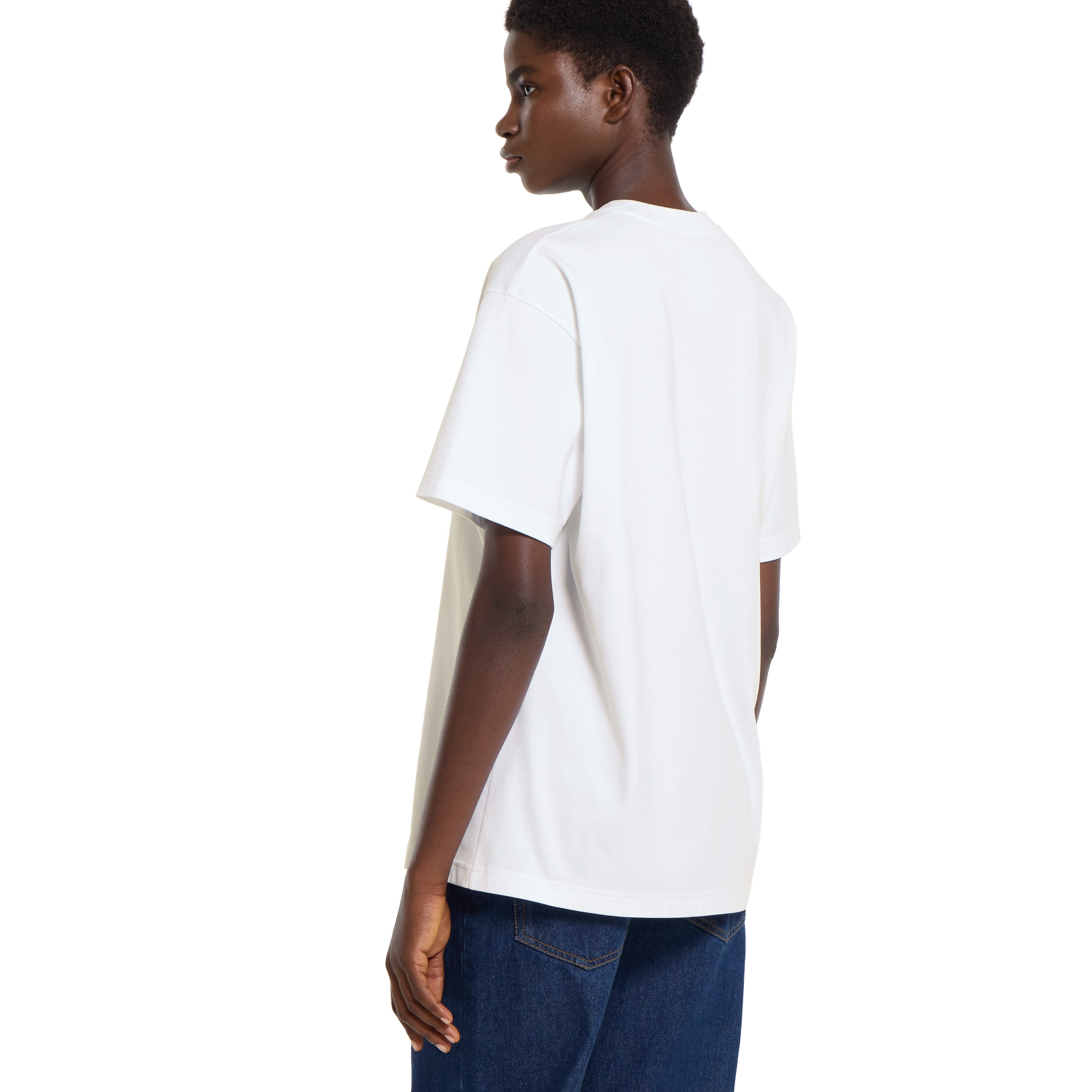 Soft cotton jersey T-shirt with print - 4