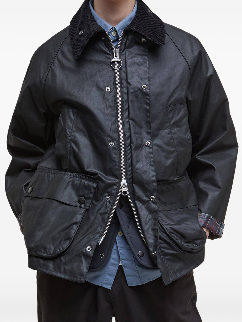 gorduroy collar cotton jacket 3