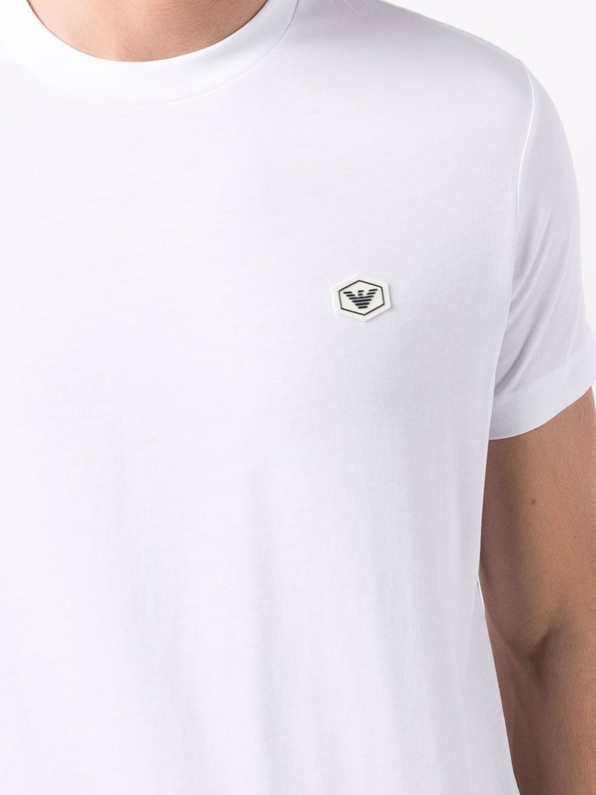 logo-patch short-sleeved T-shirt - 5