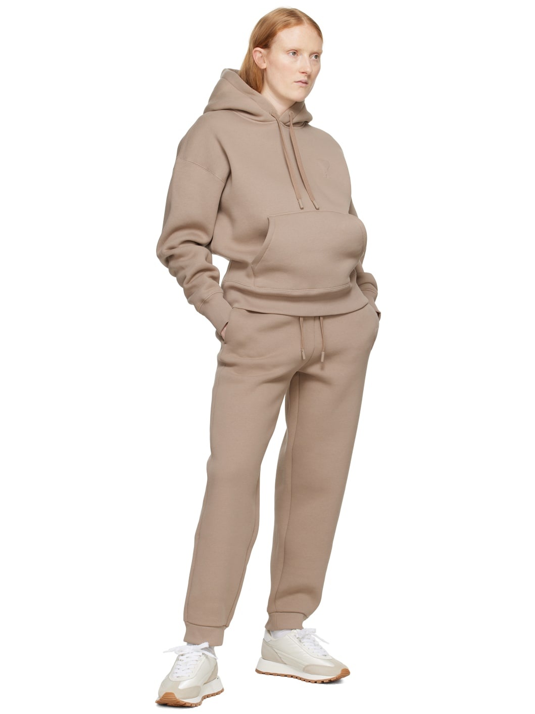 Taupe Ami de Cœur Hoodie - 4