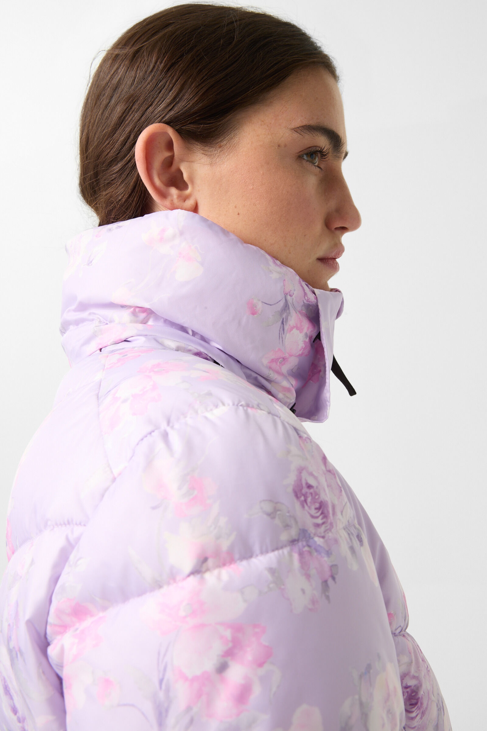 Saelly ski jacket in Lilac/Pink - 8
