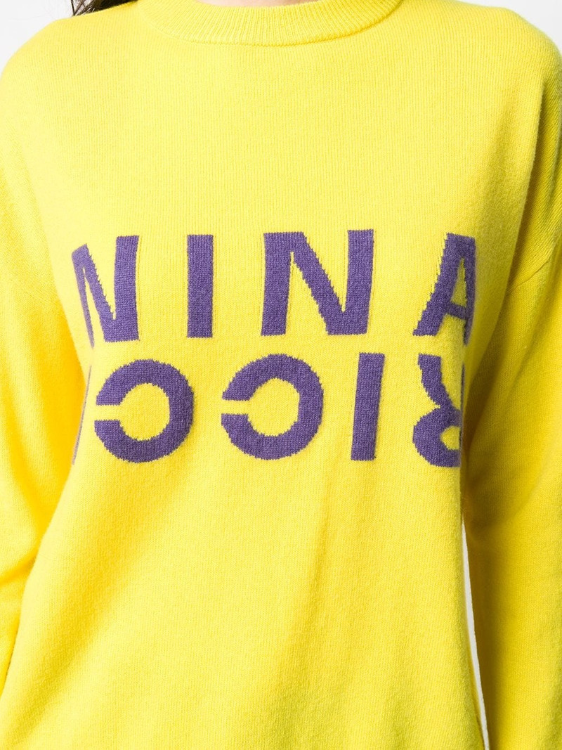 stitched logo jumper 5