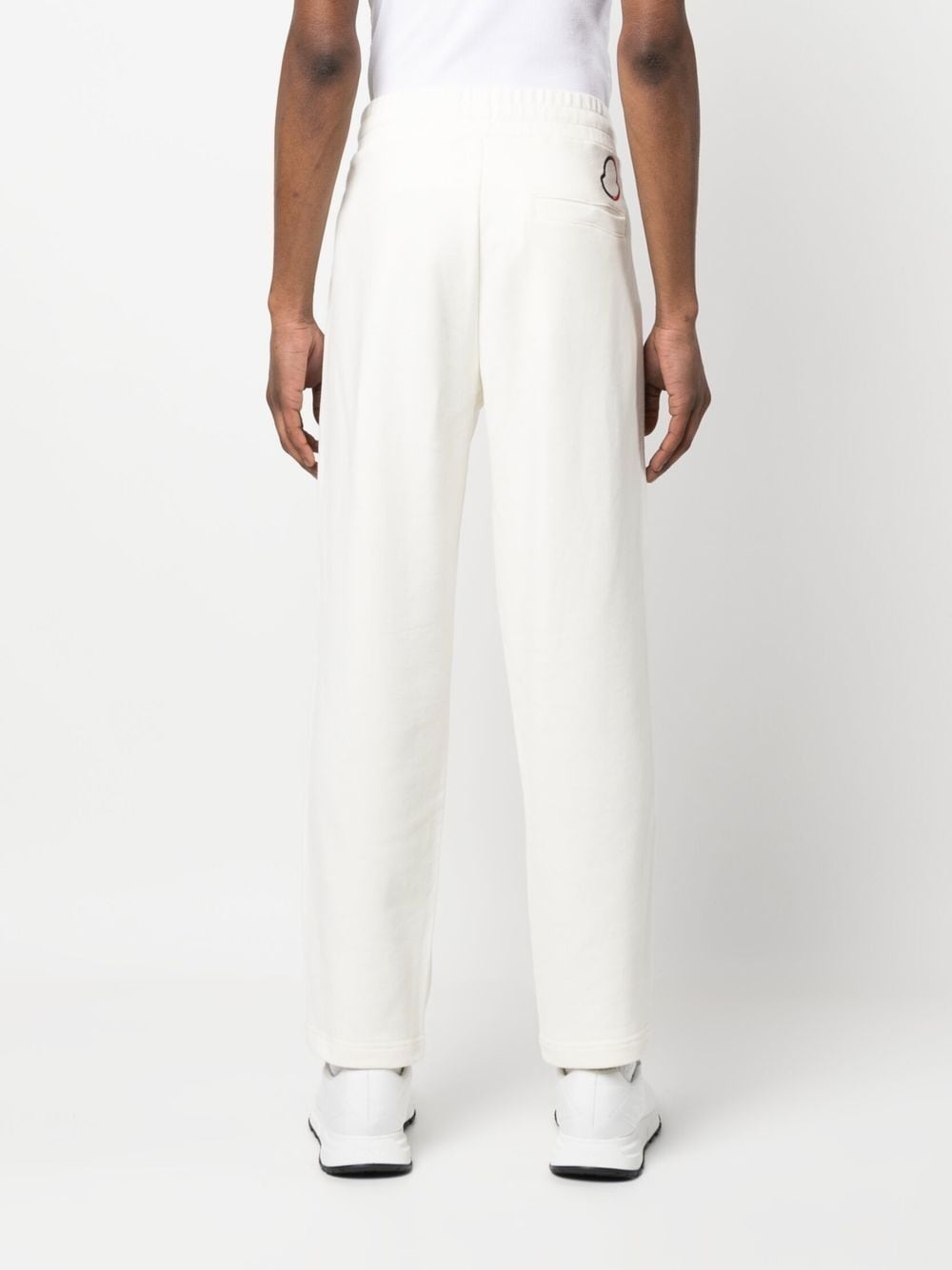 multicoloured trimming jogger trousers - 4