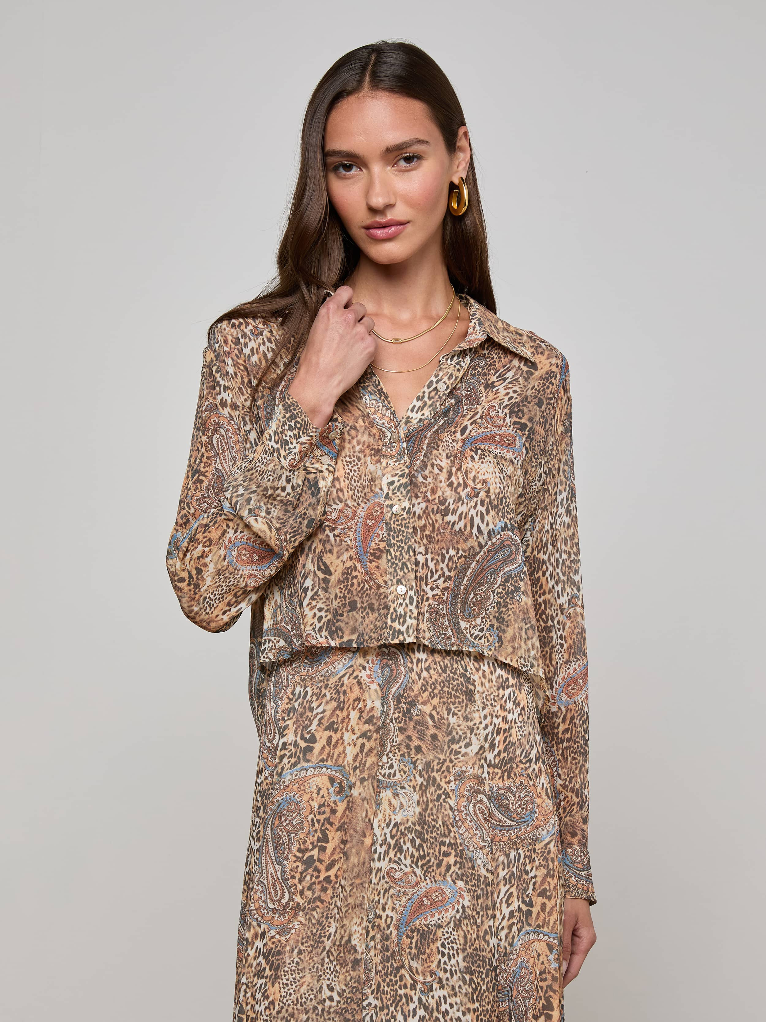 Cosette Button-Down Shirt - 2