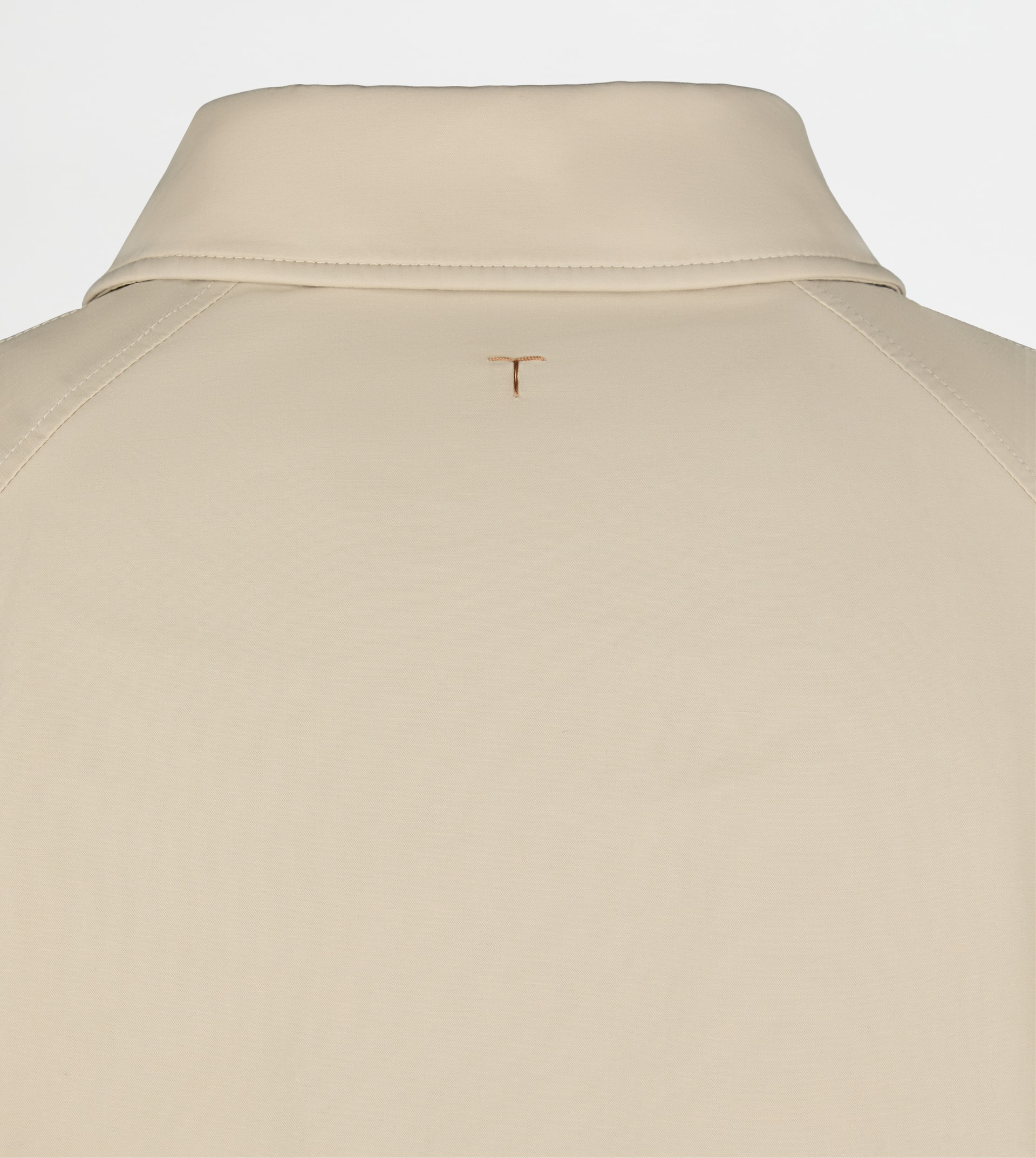 TRENCH COAT IN TECHNICAL COTTON - BEIGE - 8