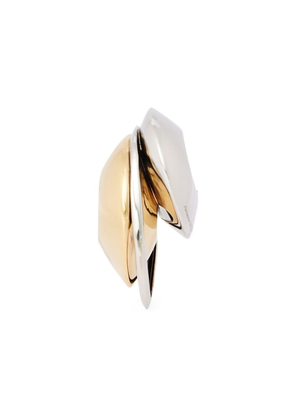 Accumulation faceted single earring - 2