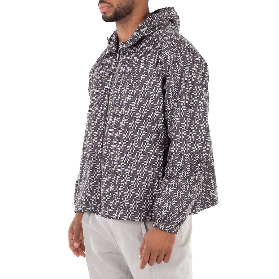 Fendi Monogram Jacquard Hooded Jacket - 4