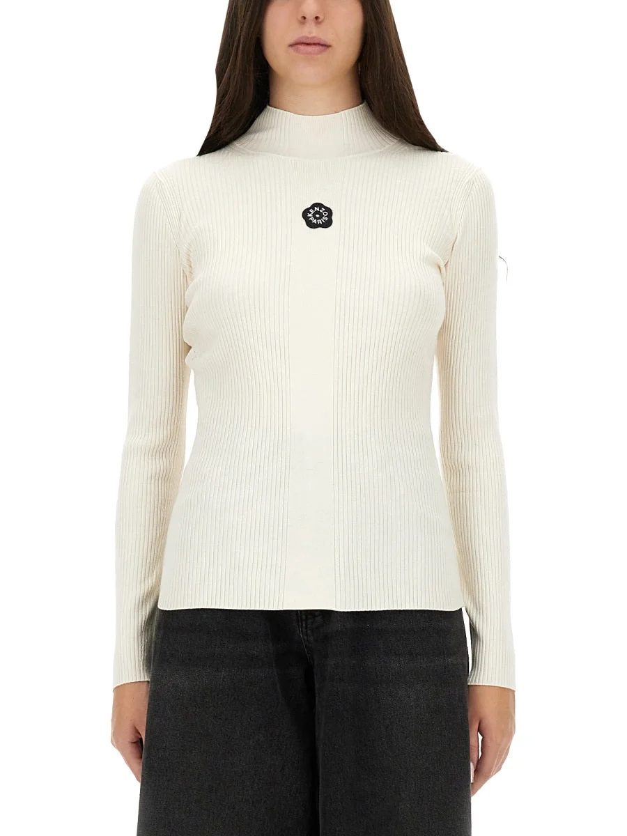 Kenzo Women Jersey With Embroidery "Boke Flower 2.0" - 1