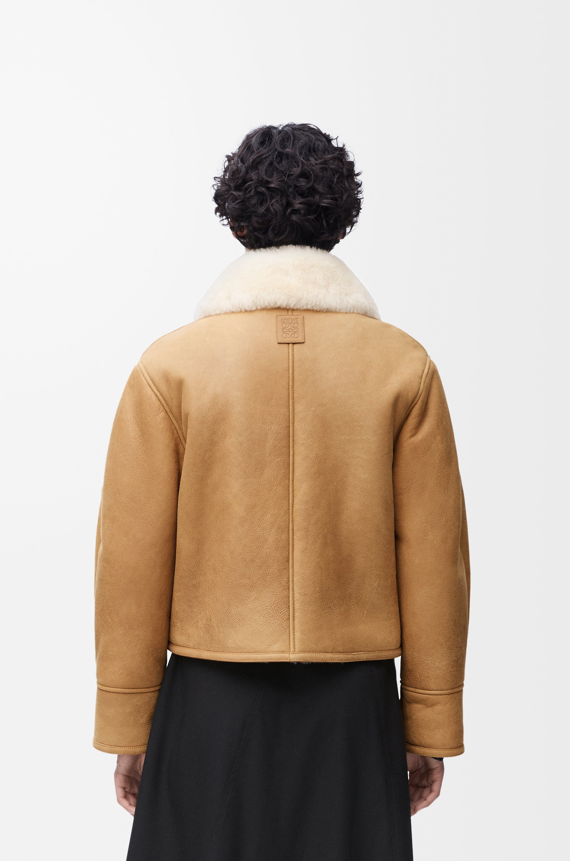 Jacket in shearling - 4