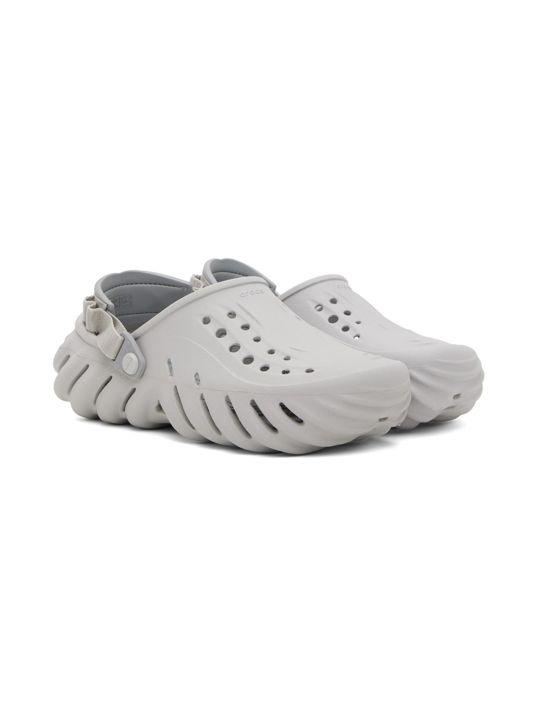 Gray Echo Clogs - 4
