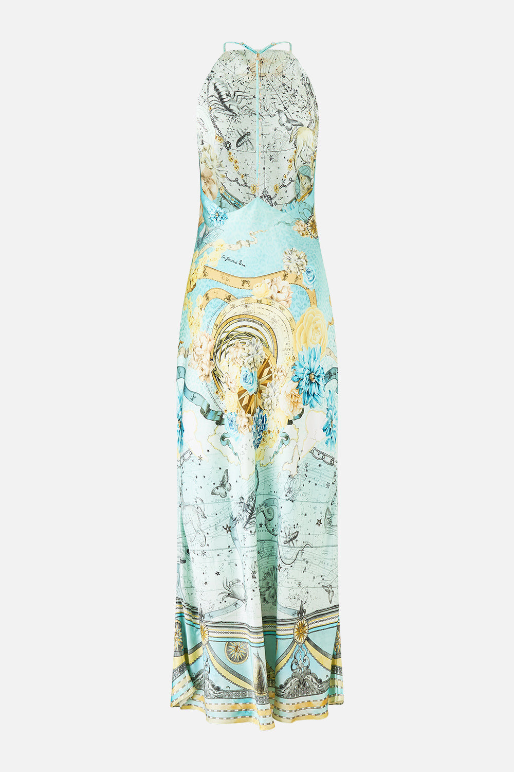 HALTER CHAIN SLIP DRESS - 7