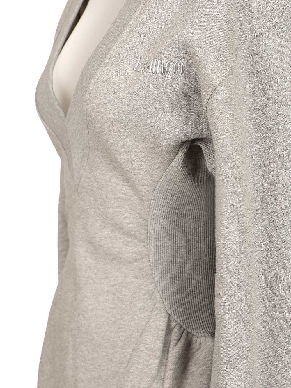 American Fleece Mini Dress Dresses Grey - 4