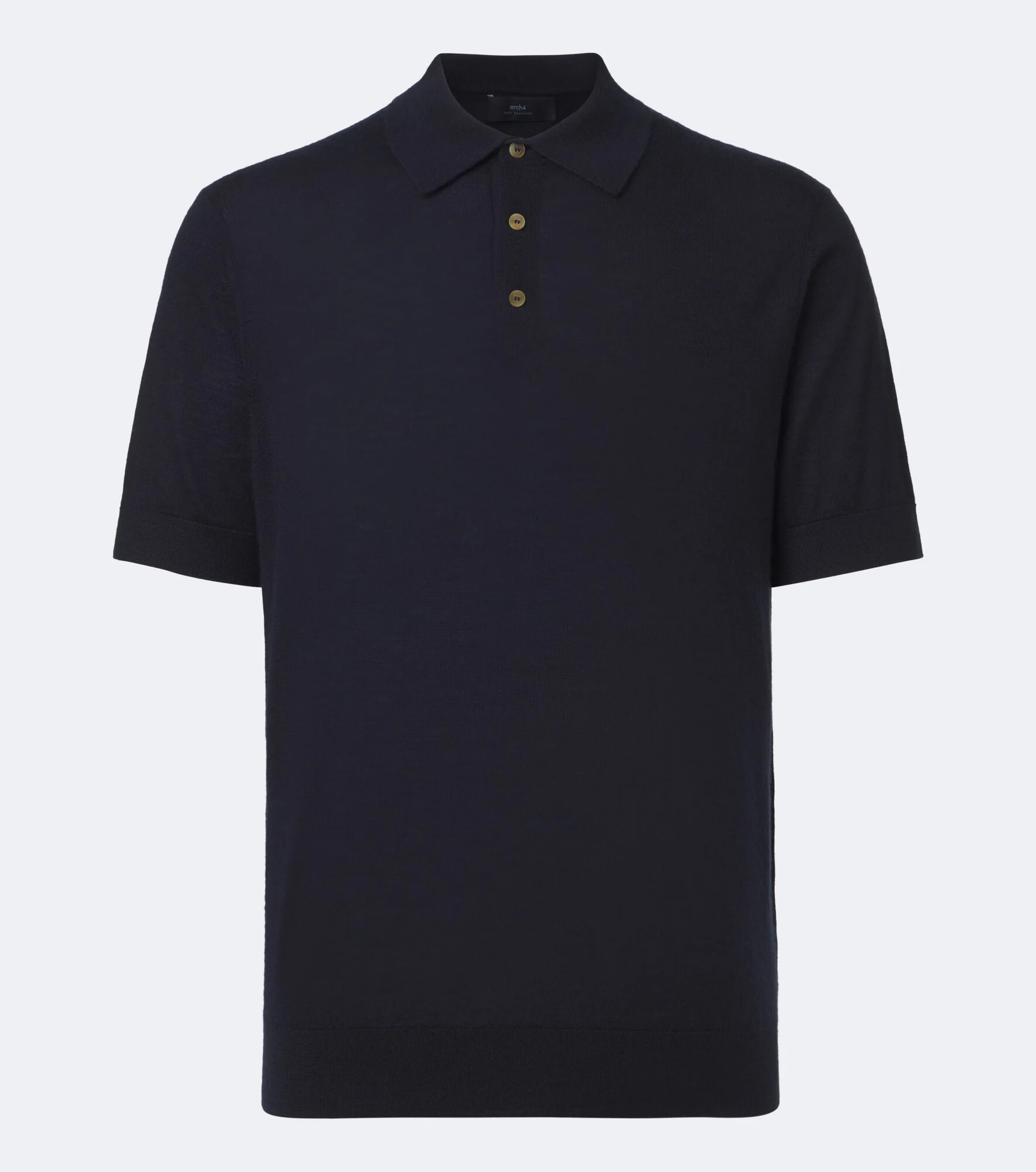 Mr Ascot cashmere polo shirt - 1