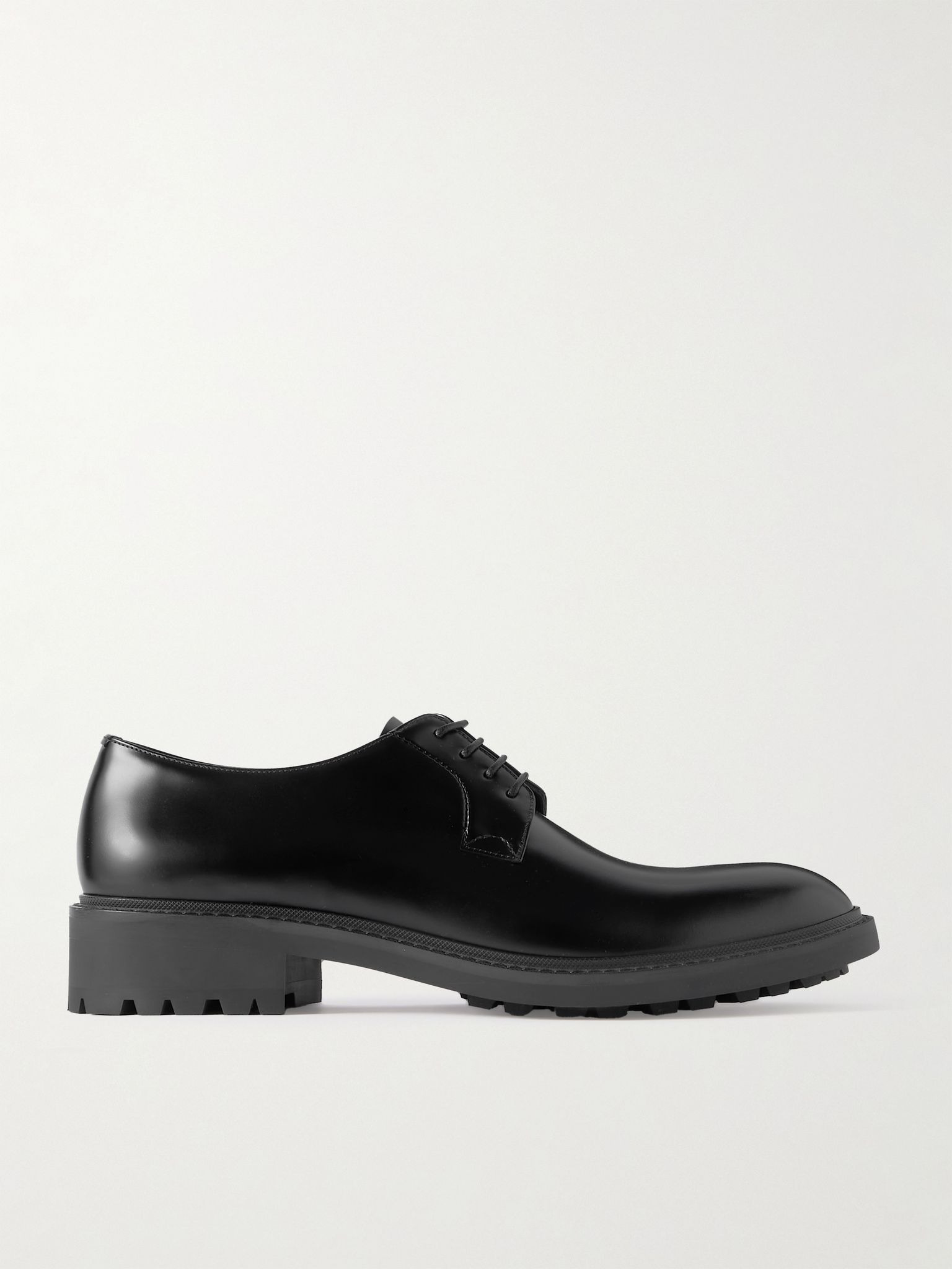 Antoine Leather Derby Shoes Black - 1
