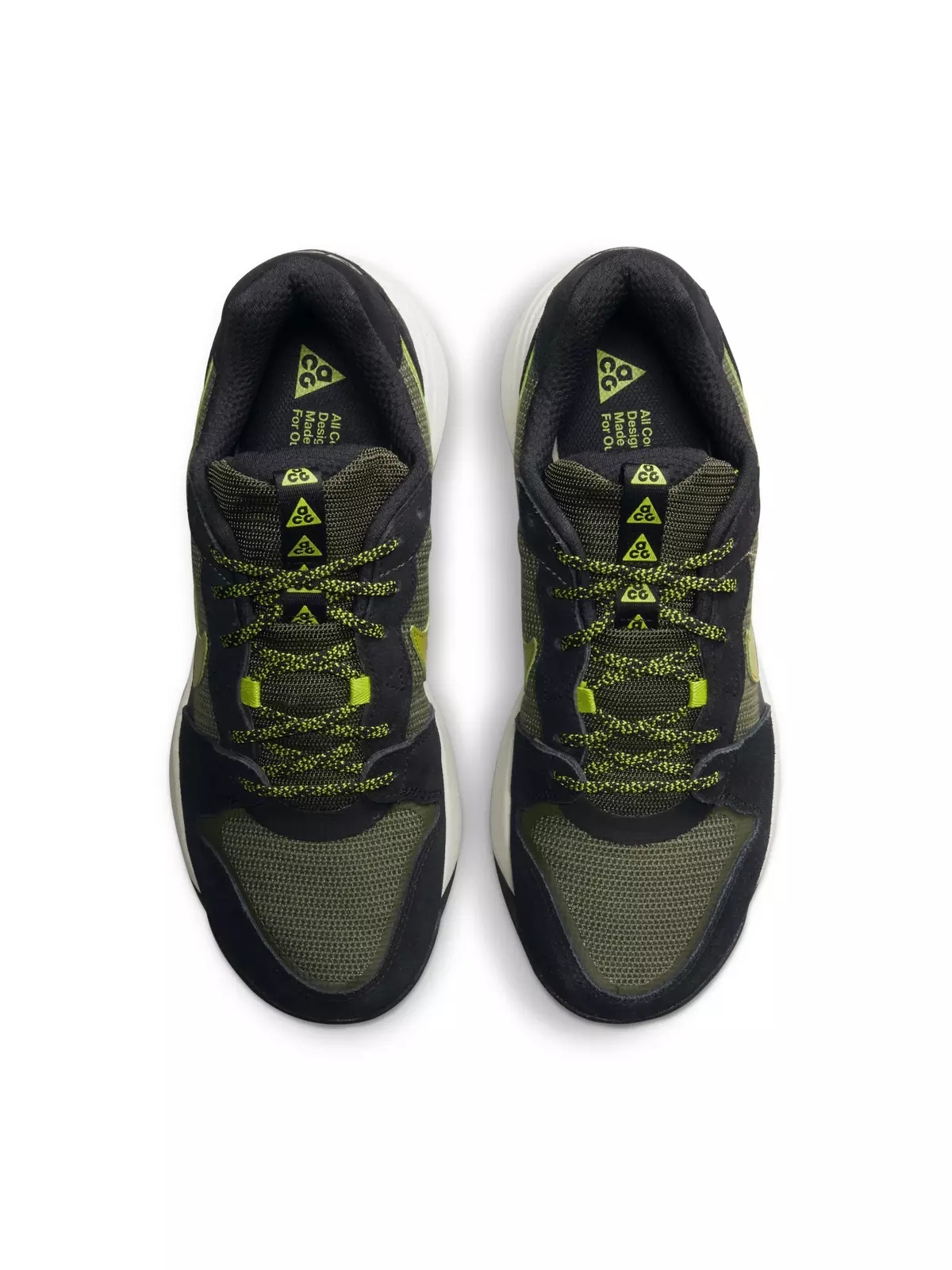 ACG Lowcate "Cargo Khaki/Black/Bright Cactus/Moss" Men's Shoe - 4