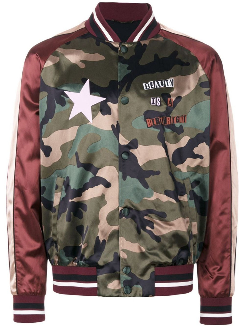 x Jamie Reid satin bomber jacket 1