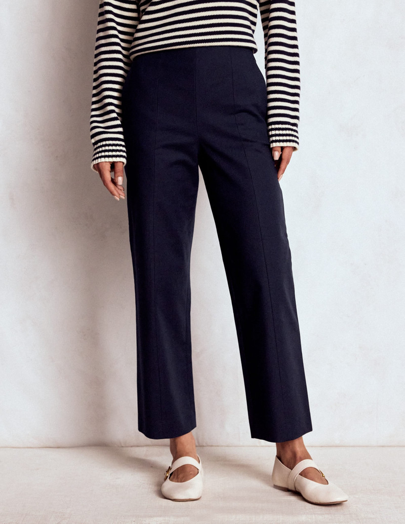 Smart 7/8 Pants-Navy 5