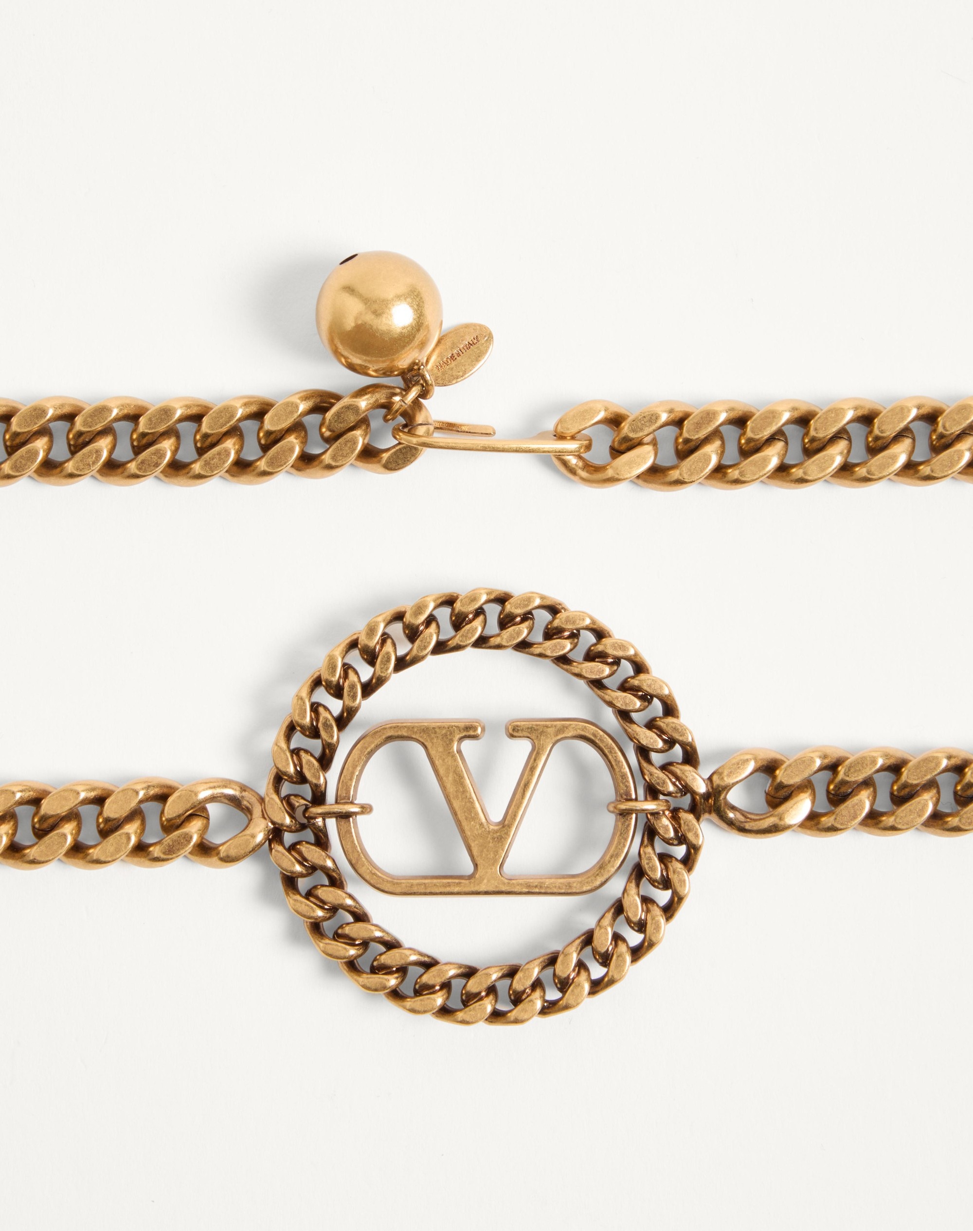 VLOGO SIGNATURE CHAIN BELT - 4