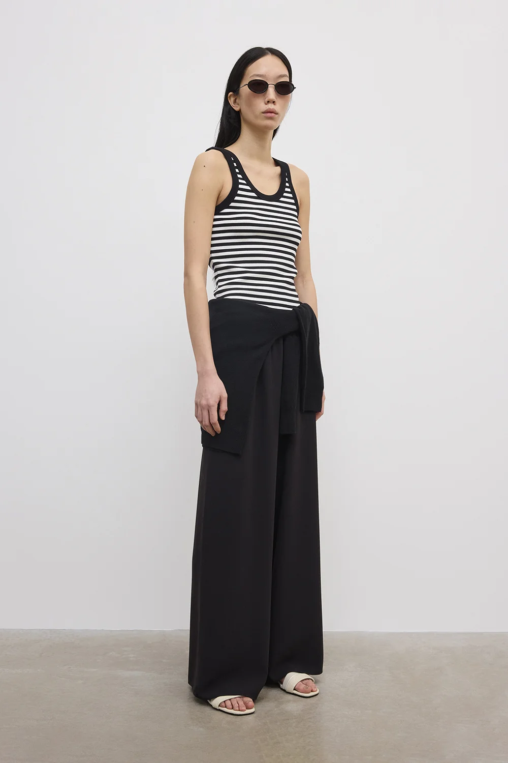 Ribbed tank top - 1