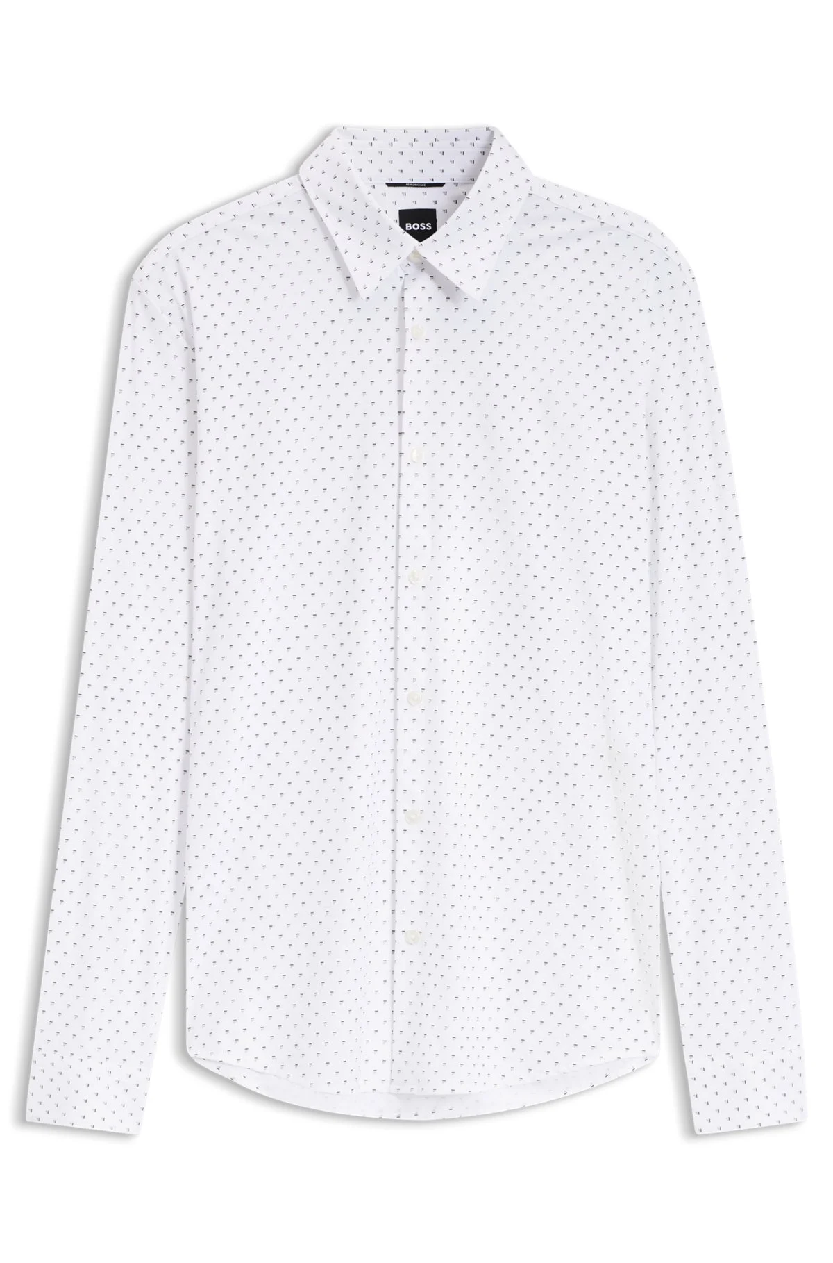 SLIM-FIT PERFORMANCE SHIRT IN STRETCH JERSEY - 1