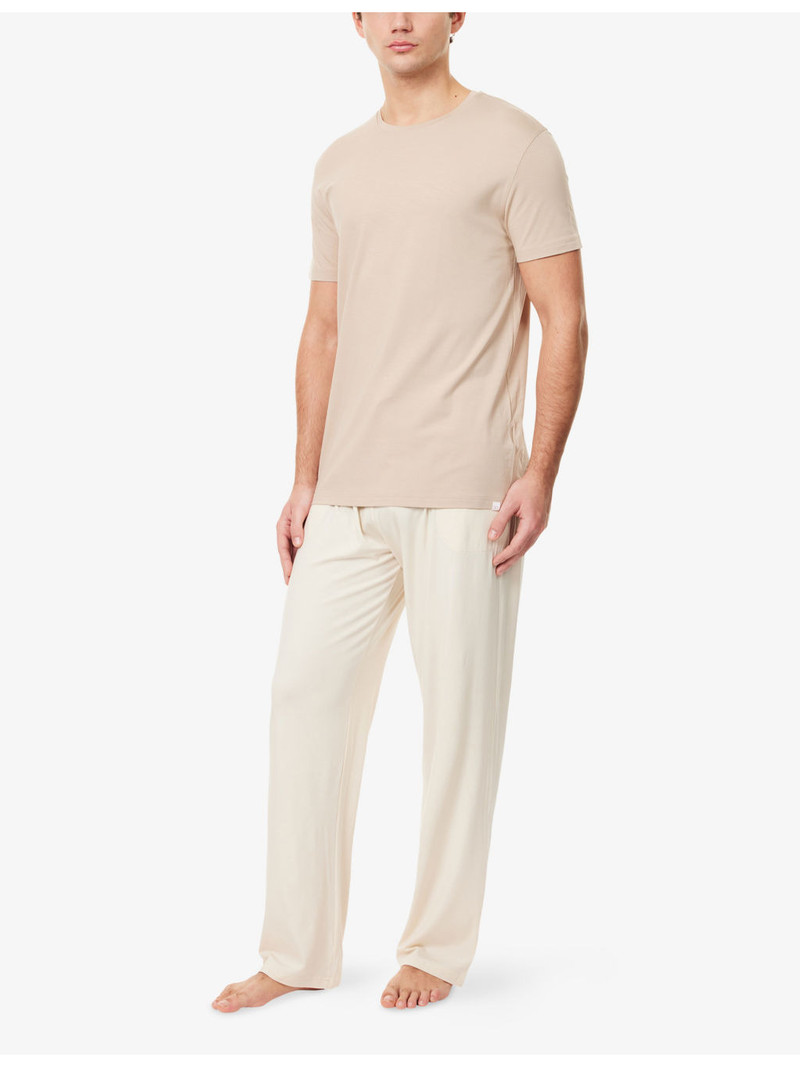 Derek Rose Basel Modal-Jersey Lounge Trousers outlook