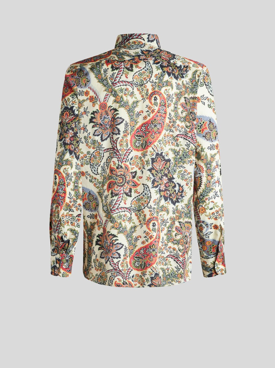 FLORAL PAISLEY SHIRT - 5