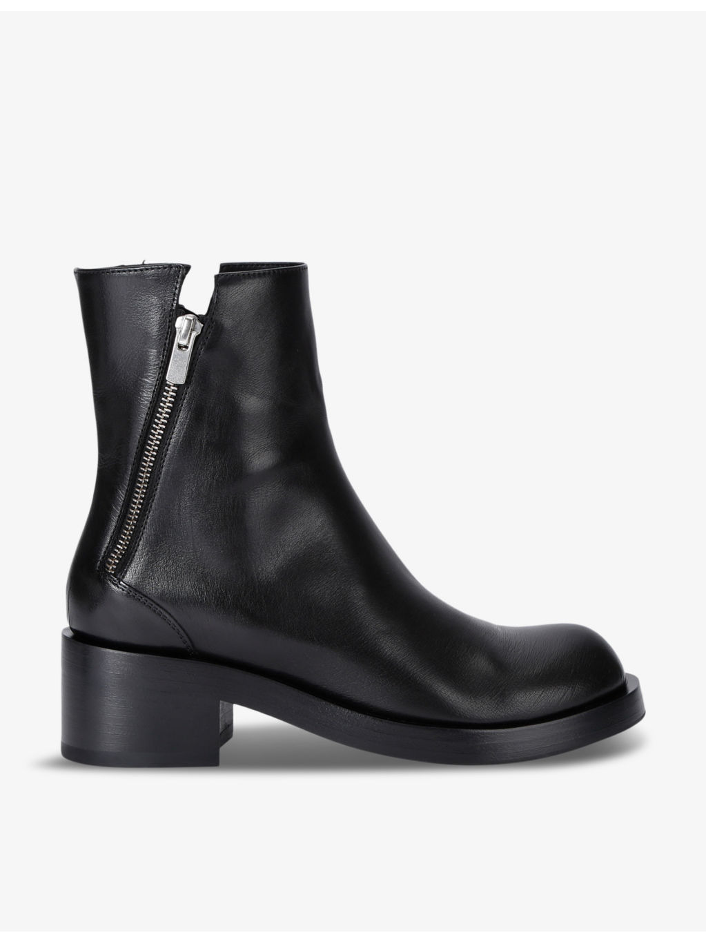 Brett 003 leather heeled ankle boots - 1