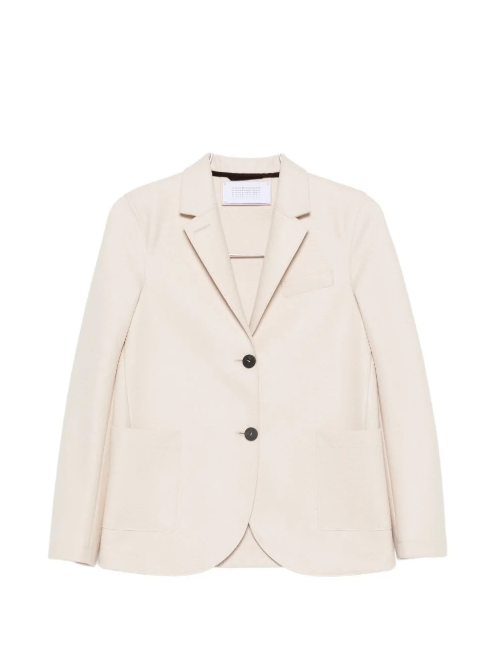 Wool single-breasted blazer jacket - 1