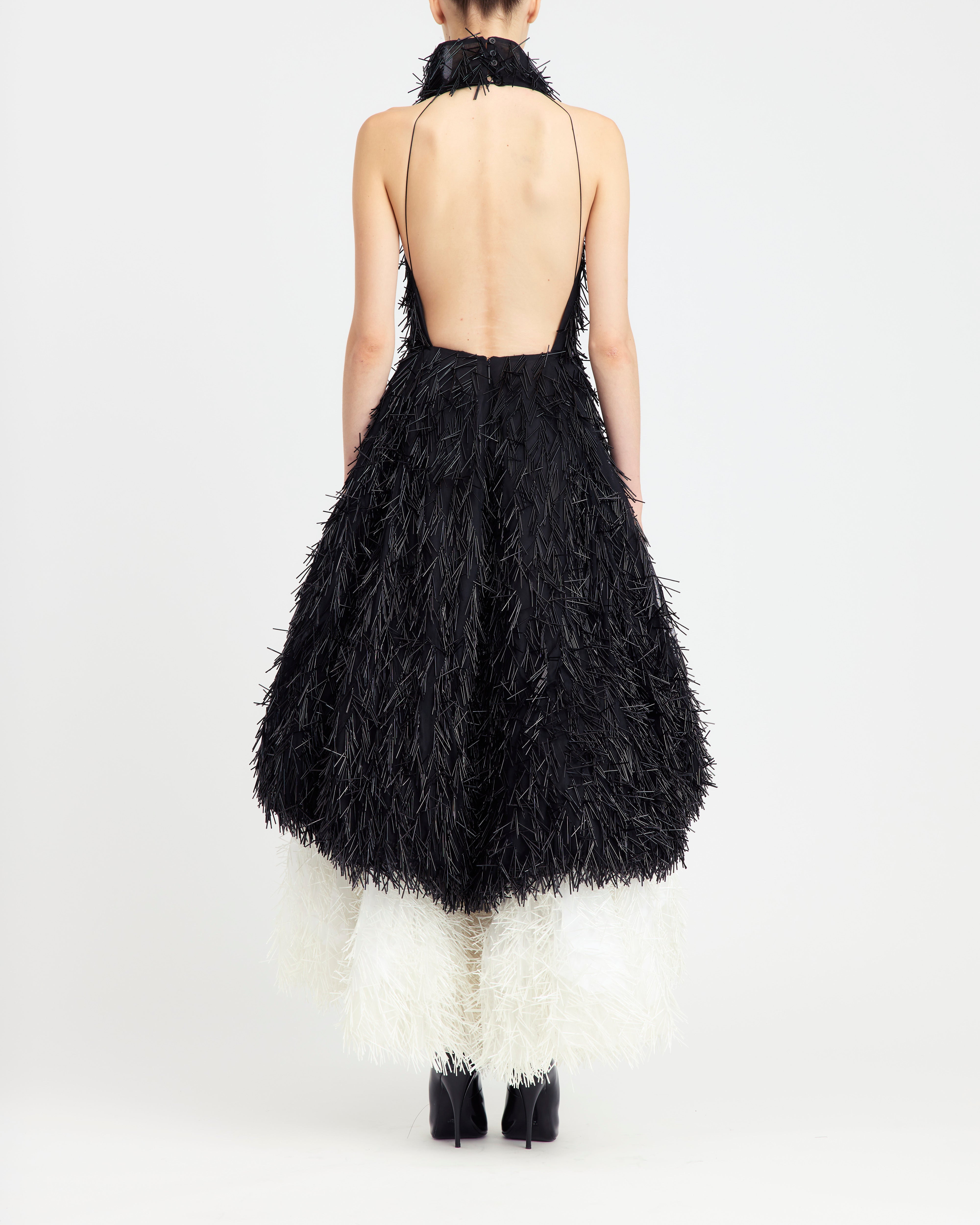 DIONI GOWN IN SPIKY SEQUIN - 4
