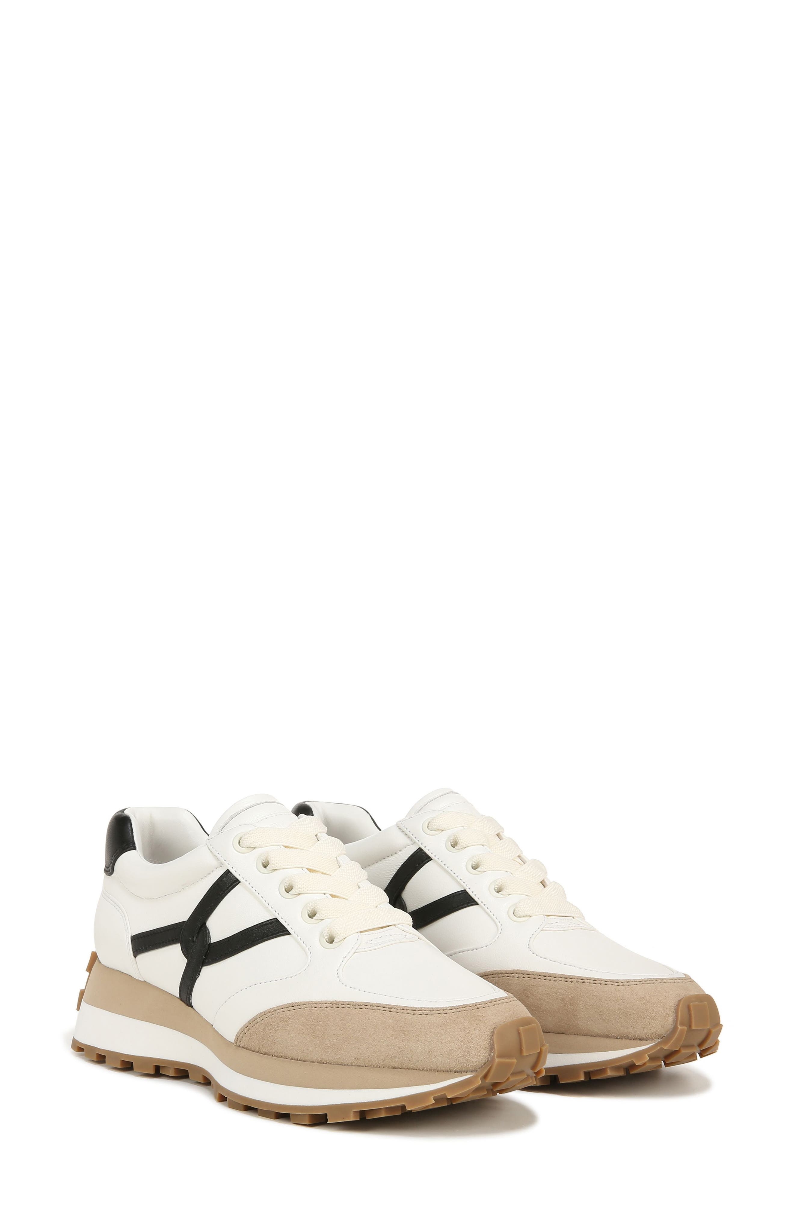 Veronica Beard Valentina Slip-On Sneaker in Coconut/Black at Nordstrom - 7