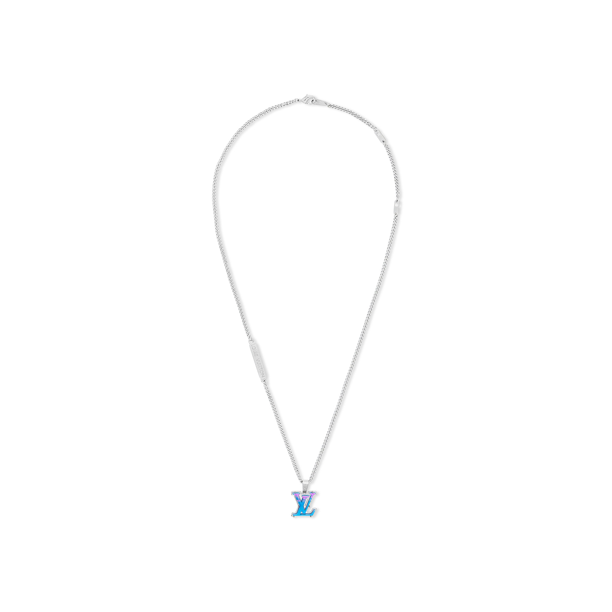 Monogram Chain Pendant - 4