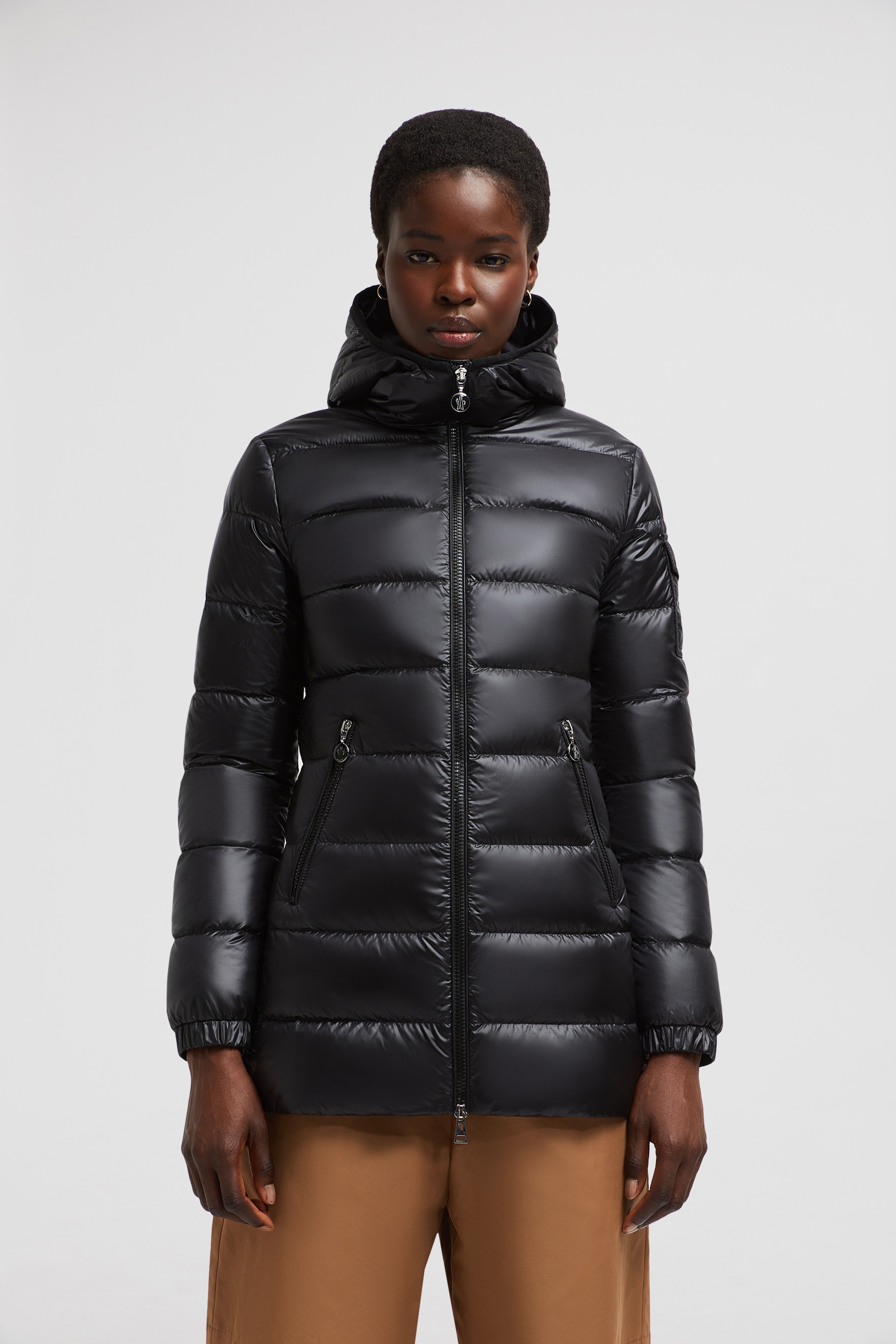 Glements Hooded Mid-Length Down Jacket - 3