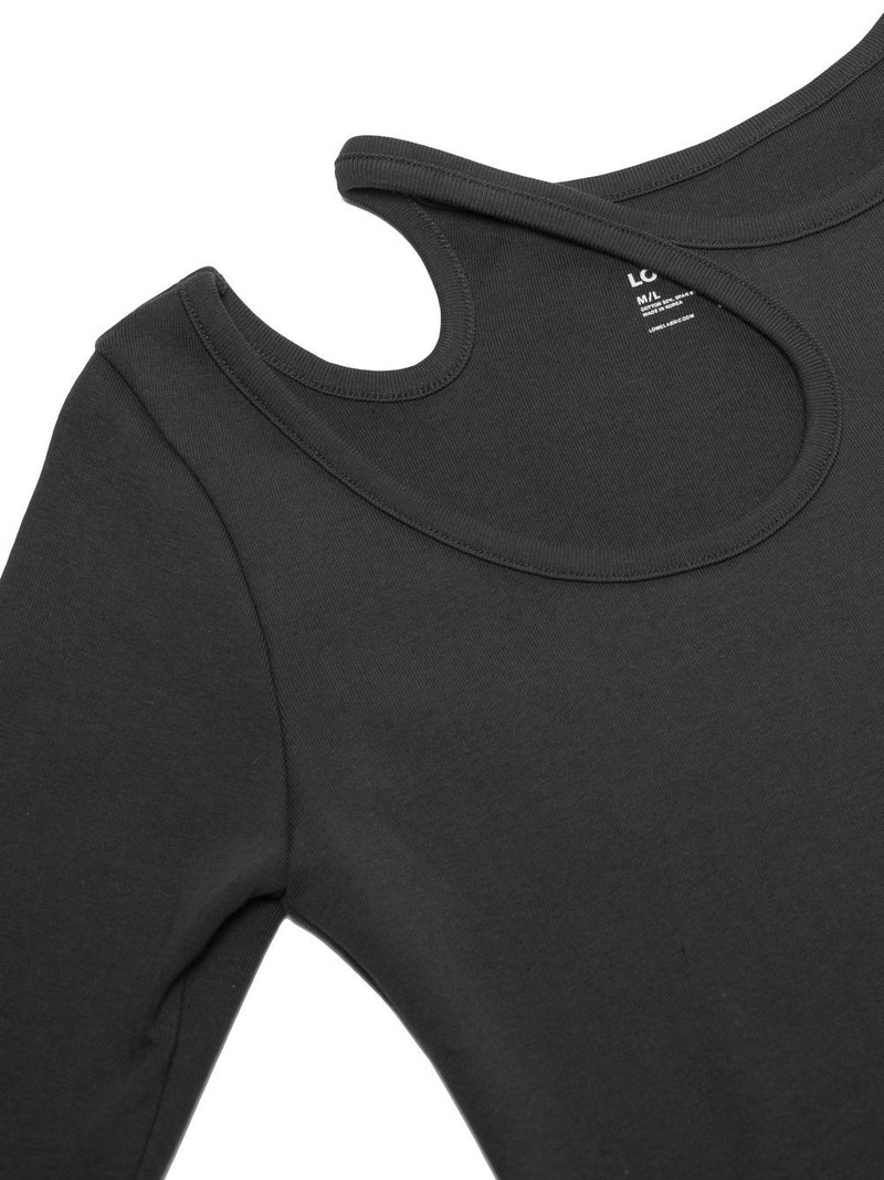 LOW CLASSIC cut-out detail T-shirt outlook