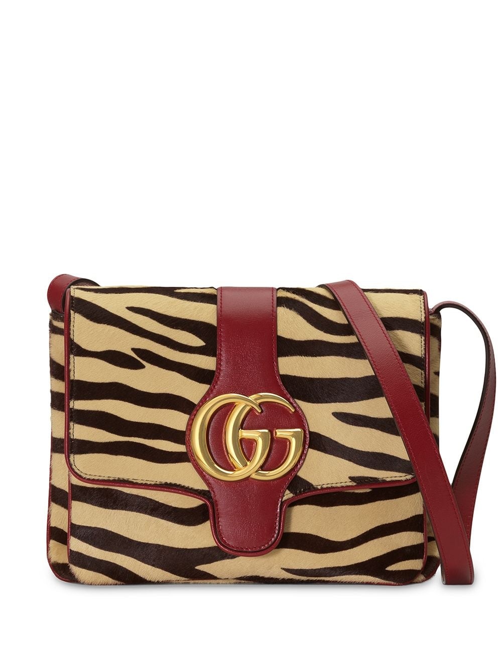 Arli tiger print shoulder bag - 1