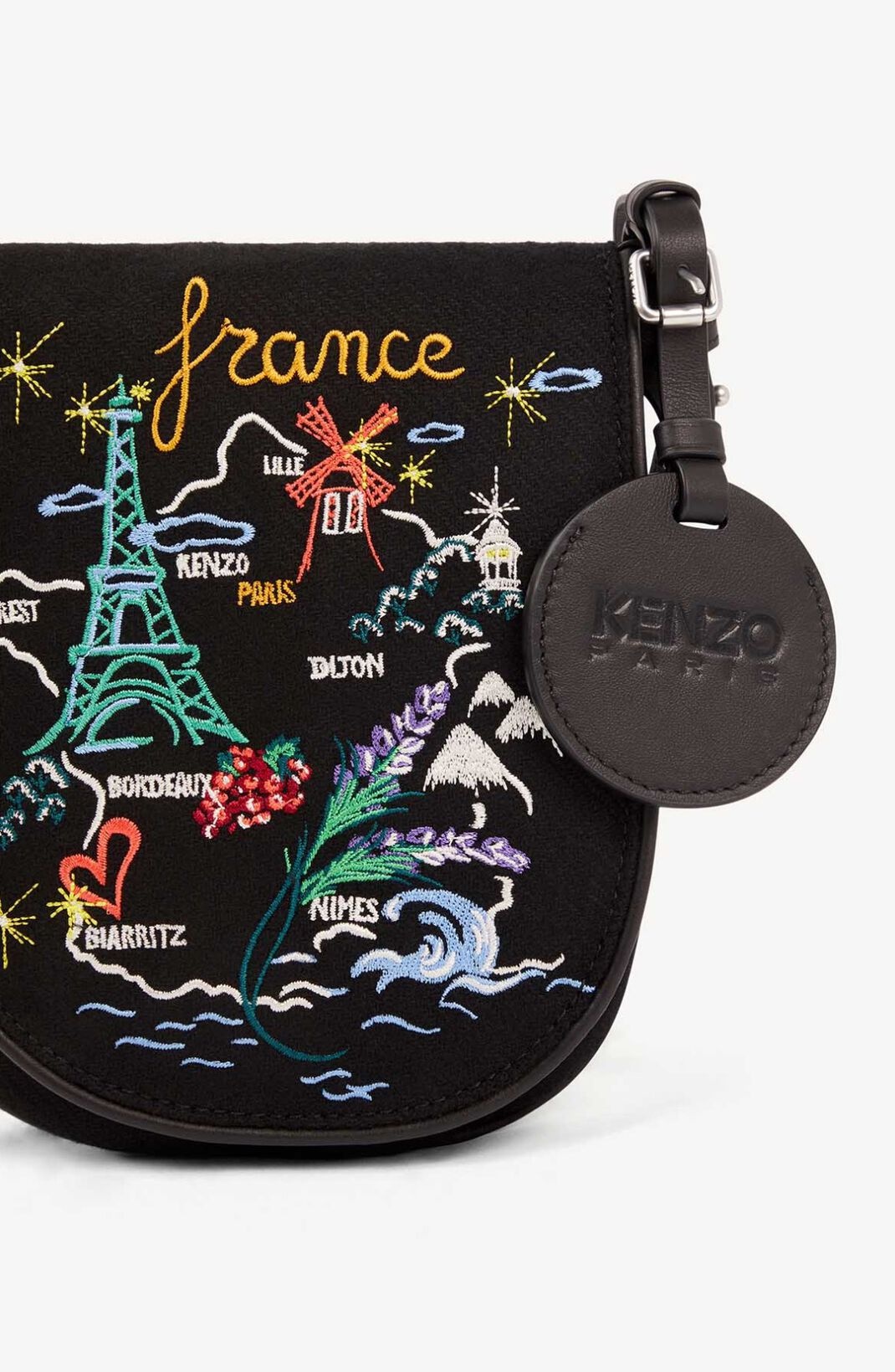 'Paris-Japan' reversible shoulder bag - 6