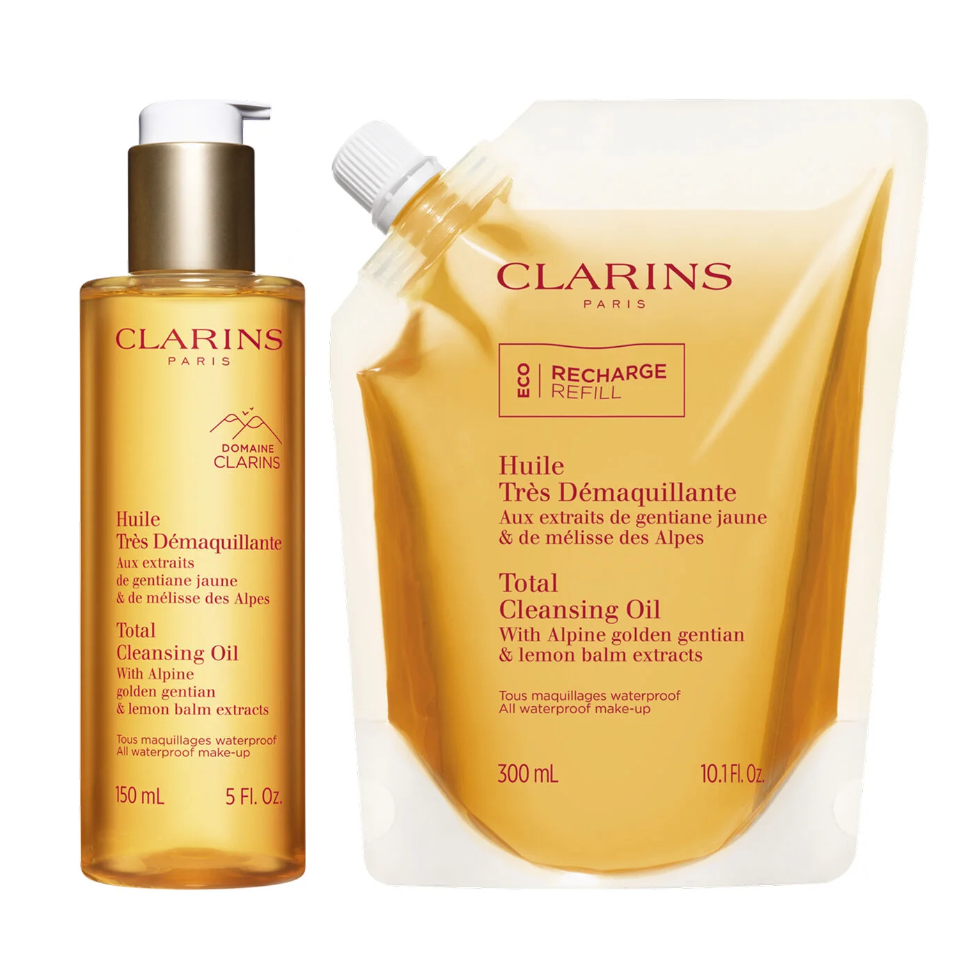 Total Cleansing Oil Refill Kit | Full Size + Refill | For Purified, Makeup-Free Skin - 1