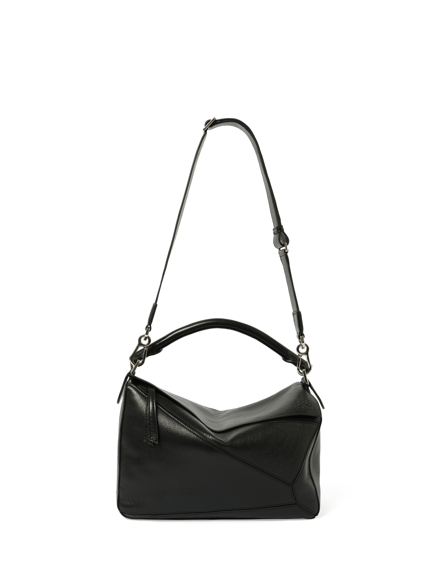 Puzzle New Large Bag in Black - 4